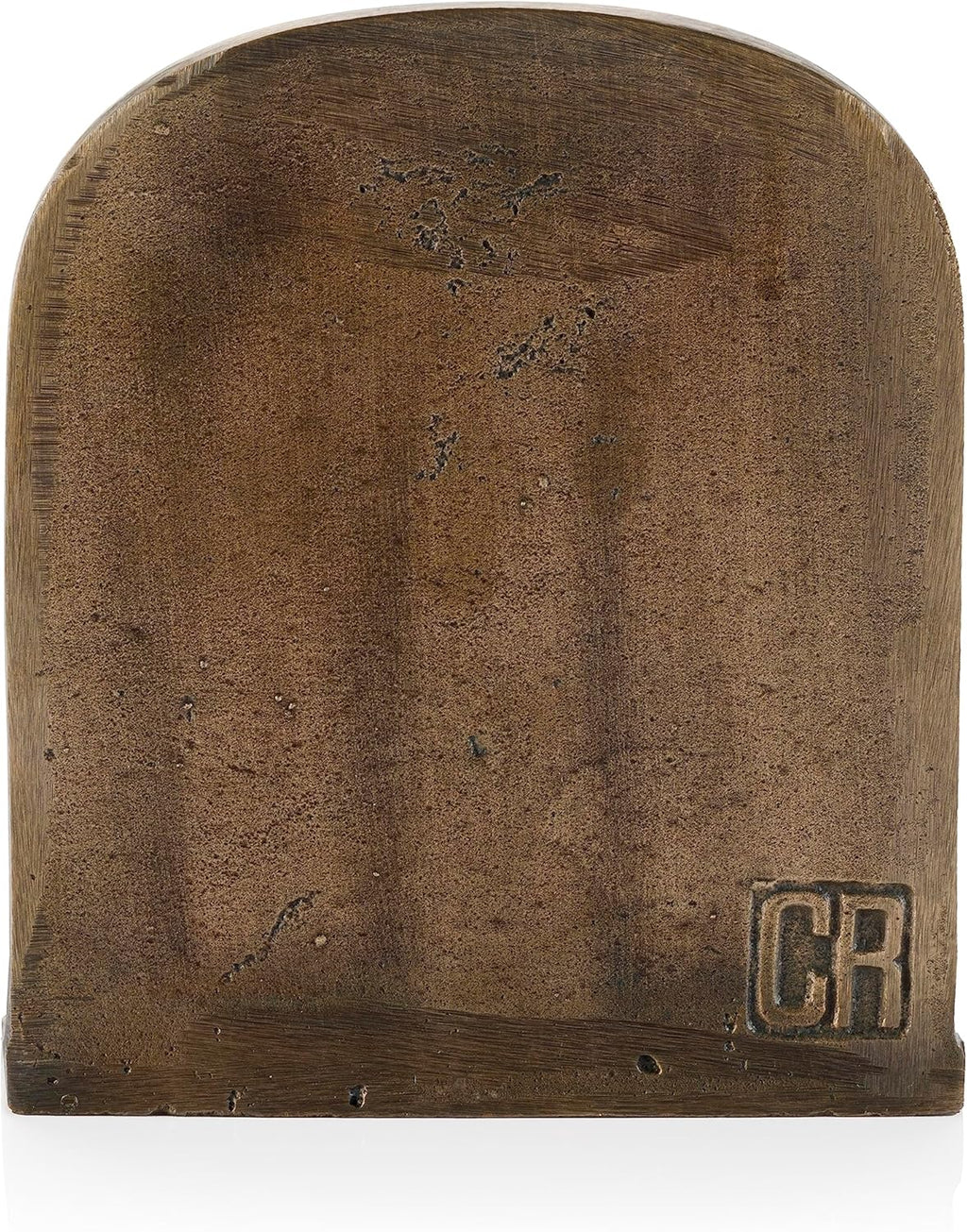 CRAFTSMAN ROAD Tree of Life Bookends, Antique Brass, 2 Decorative Bookends for Shelves or Bookcase, Cast Iron, Non-Skid Heavy Bookends, Home Décor Gift