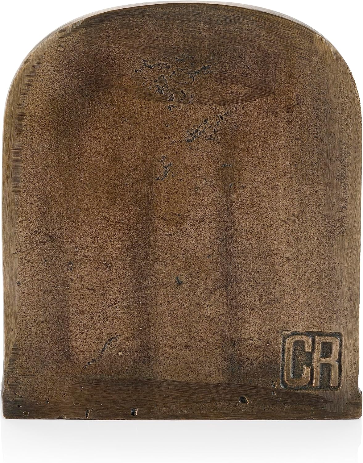 CRAFTSMAN ROAD Tree of Life Bookends, Antique Brass, 2 Decorative Bookends for Shelves or Bookcase, Cast Iron, Non-Skid Heavy Bookends, Home Décor Gift